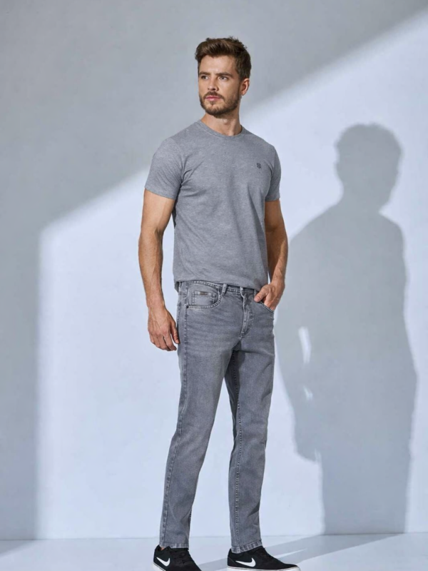Camiseta Masculina Manga Curta Lisa Pacojeans