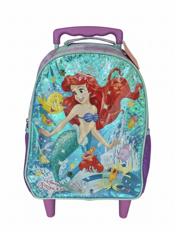 Mochila Infantil com Rodinha, Ariel – Xeryus