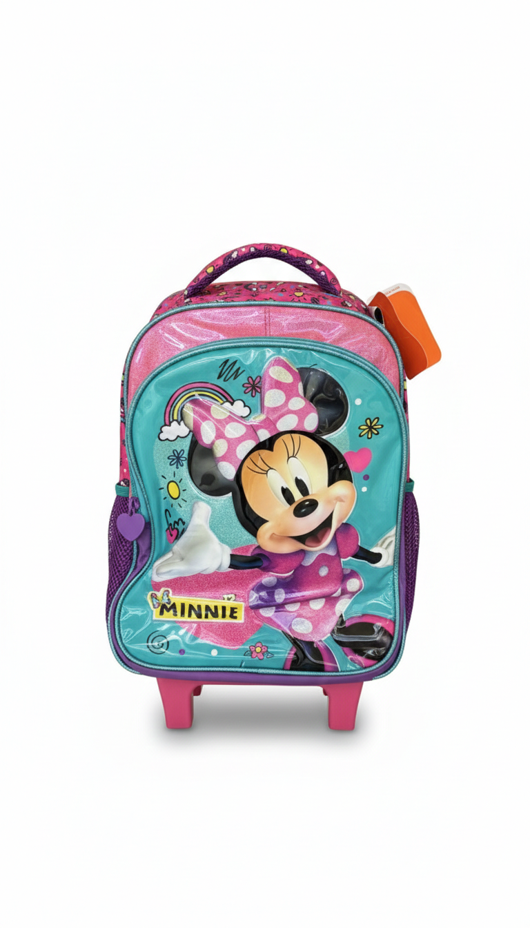 Mochila Infantil com Rodinha, Minnie - Xeryus