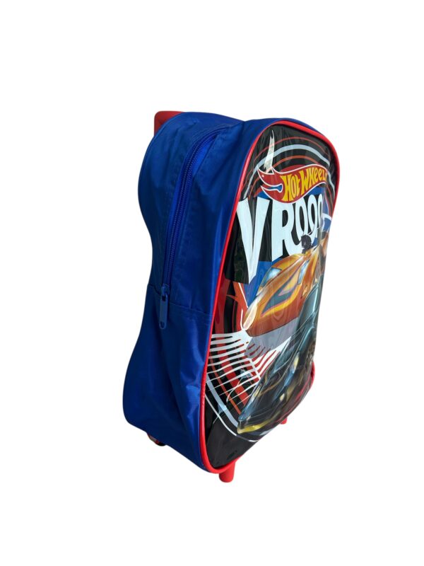 Mochila Pequena Com Rodinhas Hot Wheels - Menino