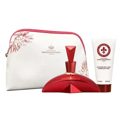 Kit Rouge Royal Eau de Parfum Feminino + Body Lotion + Necessaire